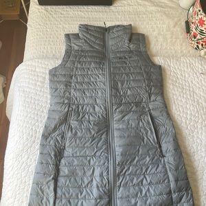 Size medium light blue insulated Columbia vest. Omni heat.